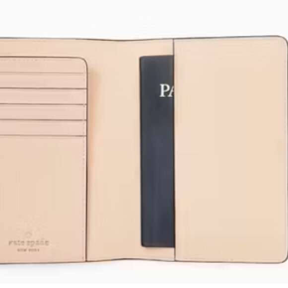 kate spade honeycrisp passport holder - Picture 2 of 3